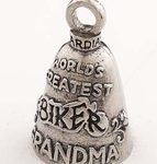 Biker Grandma Guardian Bell