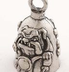 Biker Bulldog Guardian Bell