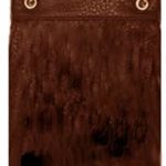 Crossbody Handbag Solid Simple Sleek - BROWN