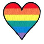 Rainbow Heart Patch
